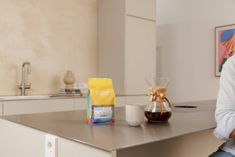 Rungeto aus der Chemex